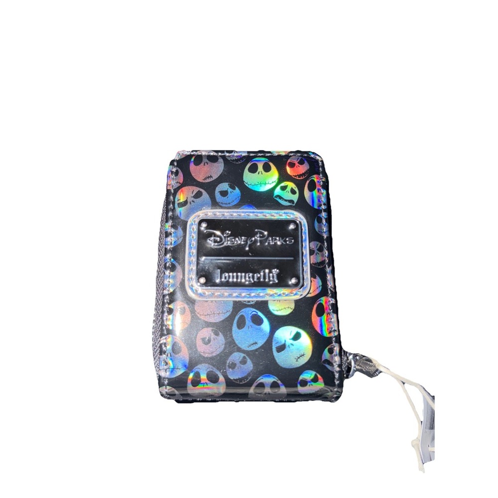 Disney Parks Nightmare Before Christmas Jack Skellington Loungefly Wallet NEW